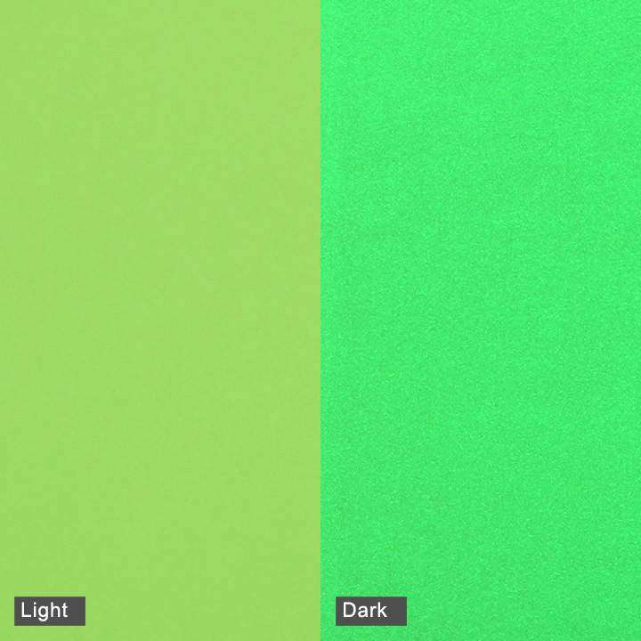 Glow in the dark Light green Adhesive Craft Sticker Vinyl