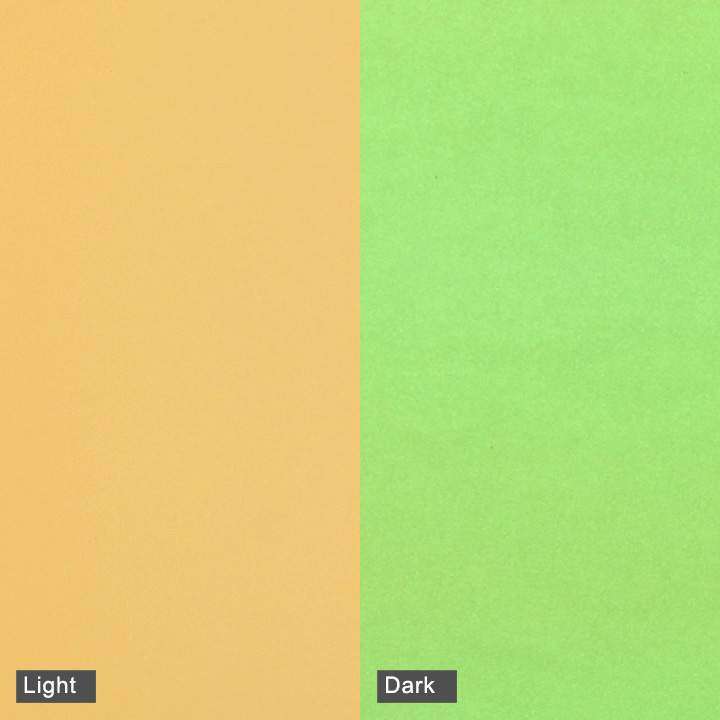 Glow in the dark Yellow Adhesive Craft Sticker Vinyl