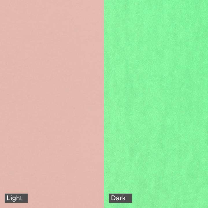Glow in the dark Peach Adhesive Craft Sticker Vinyl