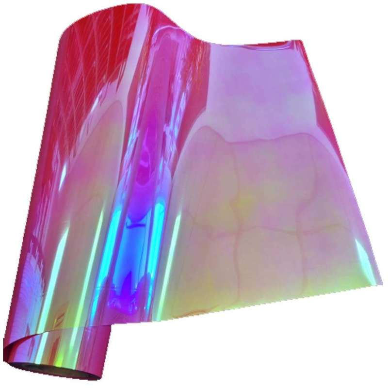 Holographic HTV - Red/Gold/Green
