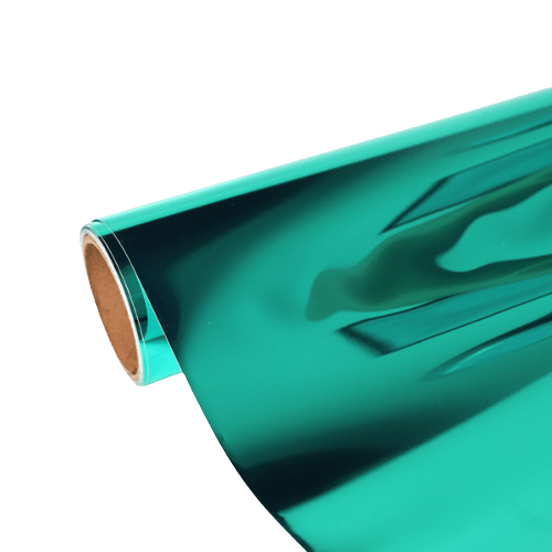 Mirror Chrome Vinyl Green