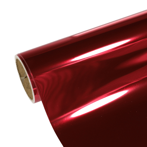 Mirror Chrome Vinyl Red