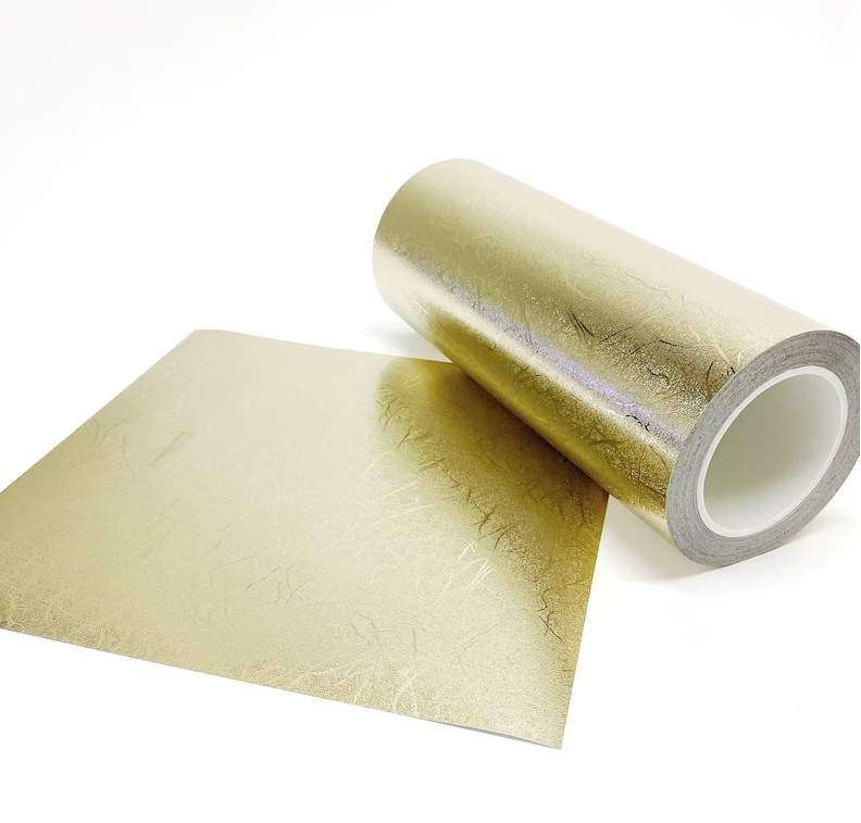 Textured Metallic Champagne Gold Pattern