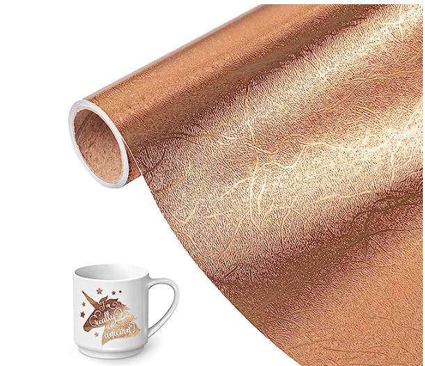 Textured Metallic Copper Gold (Rose Gold) Pattern