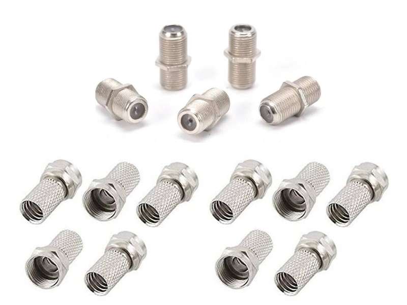 F Connector Coax Joining Kit Combo