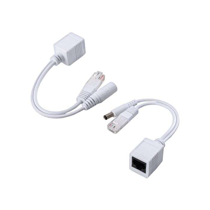 Passive PoE Injector & Splitter Set