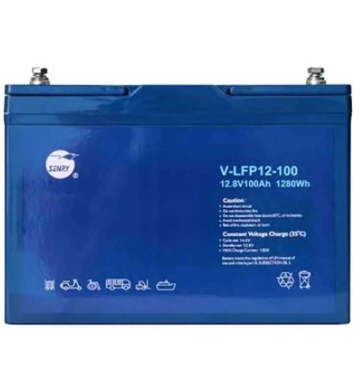 RCT SENRY 12V-100AH LITHIUM IRON PHOSPATE BATTERY