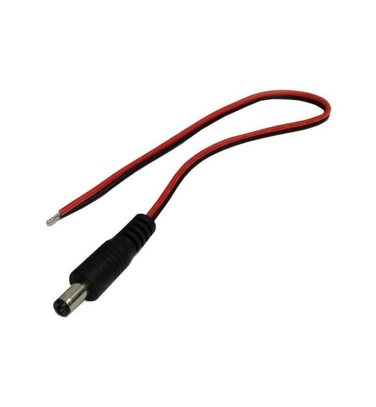 Pigtail Male Plug With Block 30cm 10 Pack