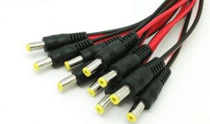 Pigtail Male Plug With Block 30cm 10 Pack