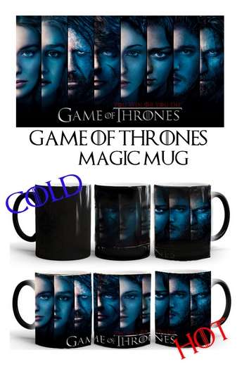 Game of Thrones magic mug colour changing mug - 0.31kg