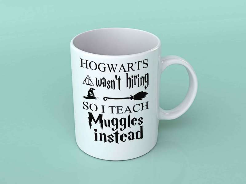 Hogwarts wasn't hiring coffee mug Harry Potter - 0.31kg