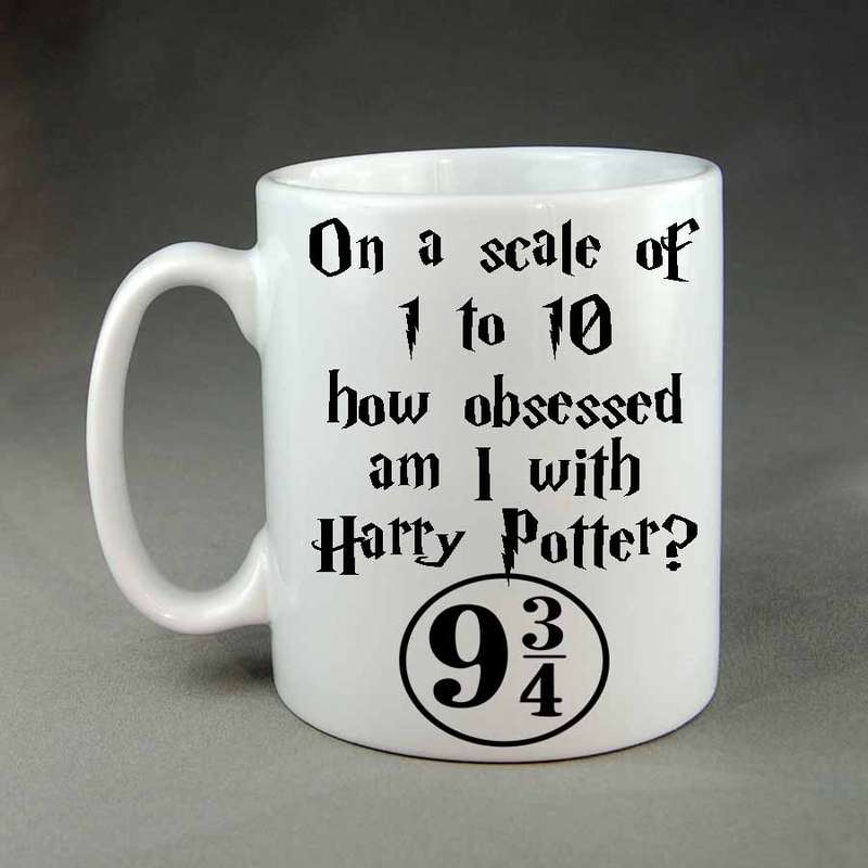 On a scale of 1 to 10 Harry Potter coffee mug, Hogwarts