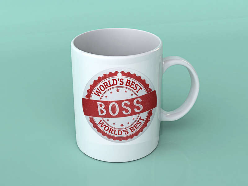 World's best Boss coffee mug
