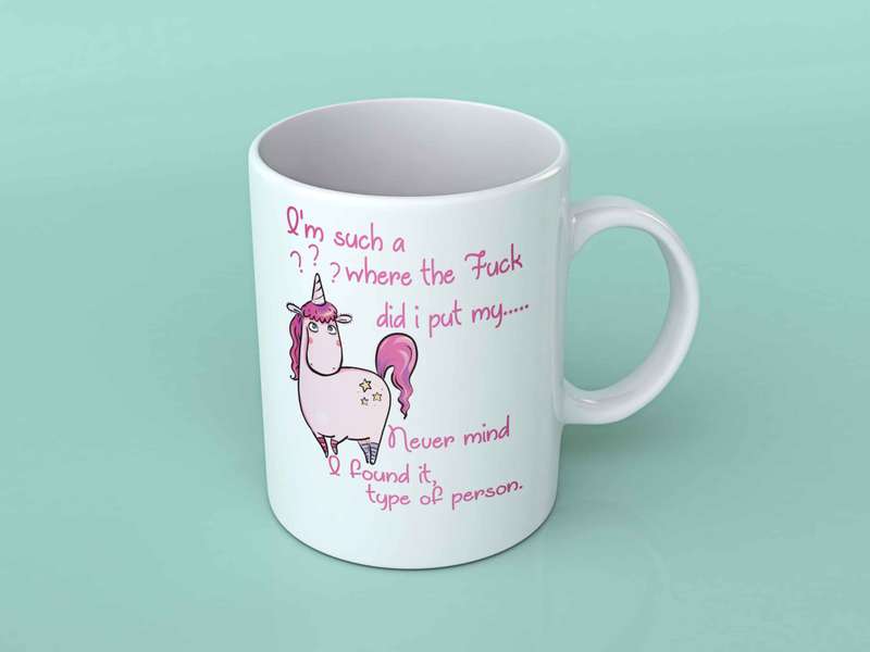 I'm such a where the fuck coffee mug