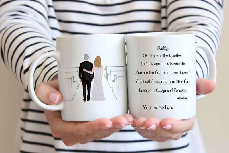 Daddy of all our walks coffee mug