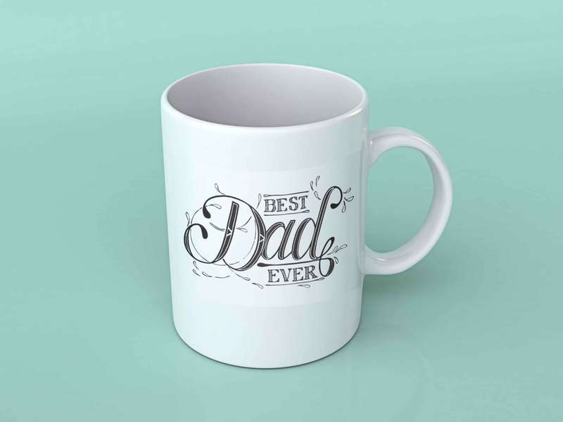 Best Dad ever coffee mug 1
