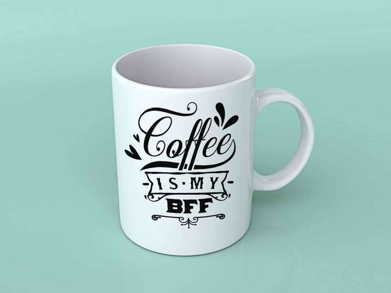 Coffee is my BFF coffee mug