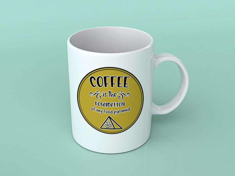 Coffee is the foundation coffee mug