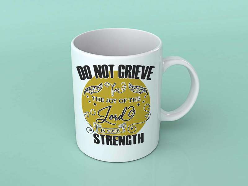 Do not grieve coffee mug