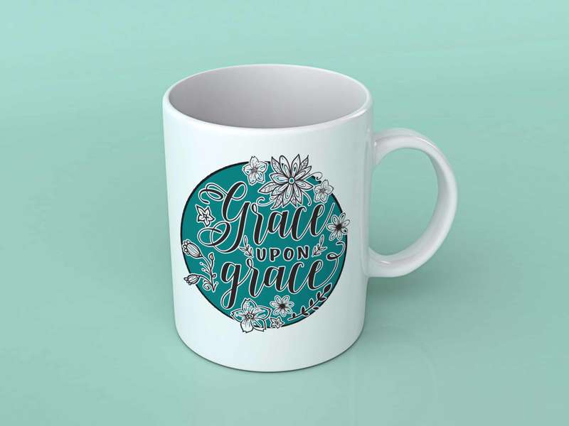 Grace upon Grace coffee mug