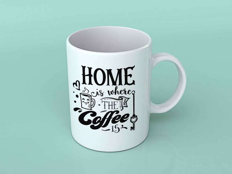 Home is where the coffee is Coffee mug