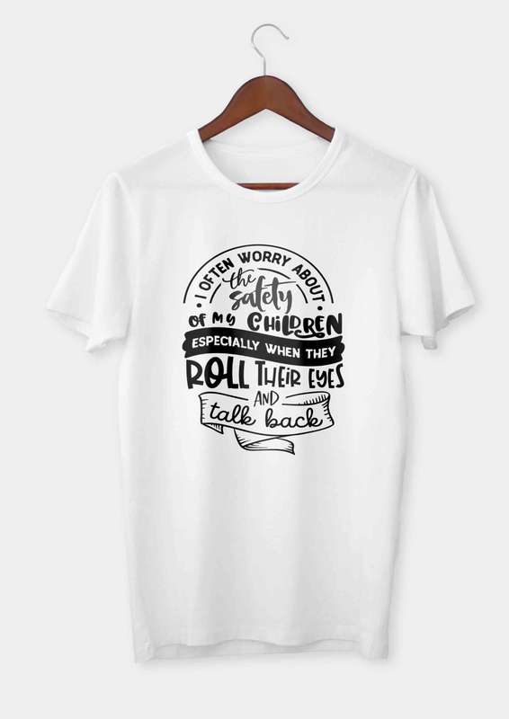 I often worry about the safety of my children T-shirt