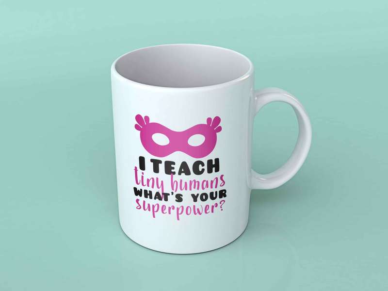 I teach tiny humans Coffee mug
