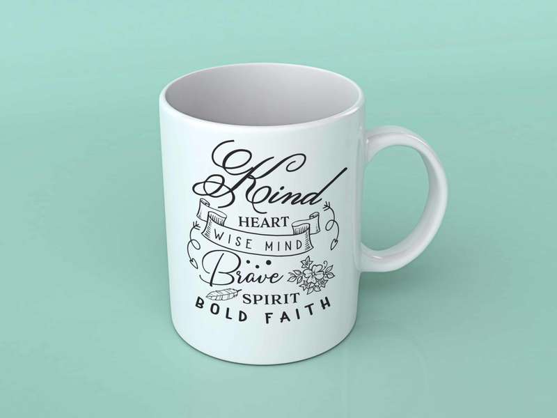 Kind heart Coffee mug