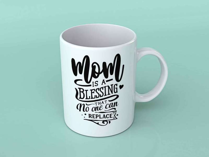 Mom is a Blessing Coffee mug