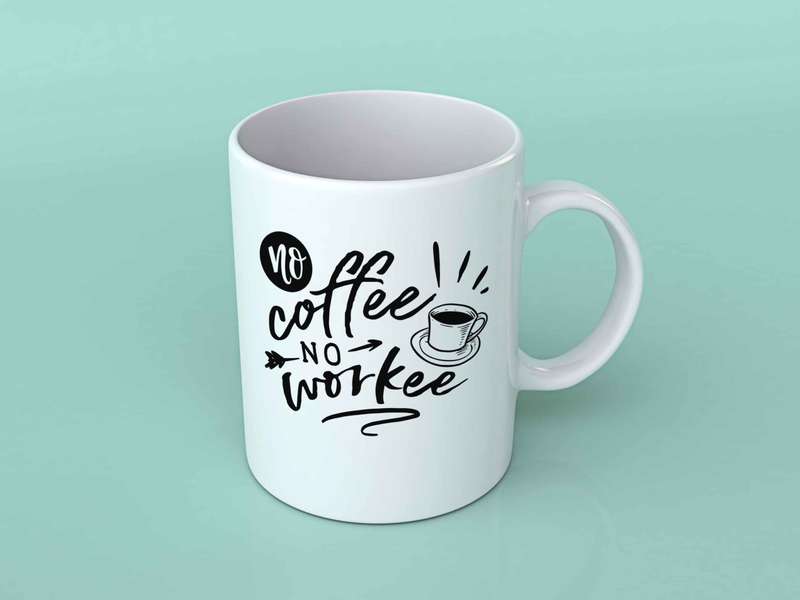 No coffee No workee Coffee mug