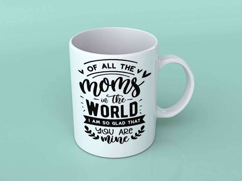 Of all the Moms in the world coffee mug