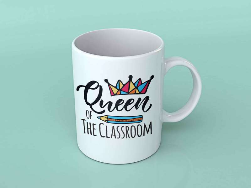 Queen of the classroom Coffee mug