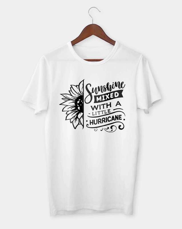 Sunshine mixed with a little hurricane T-shirt