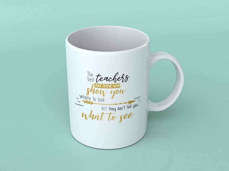 The best Teachers are those coffee mug