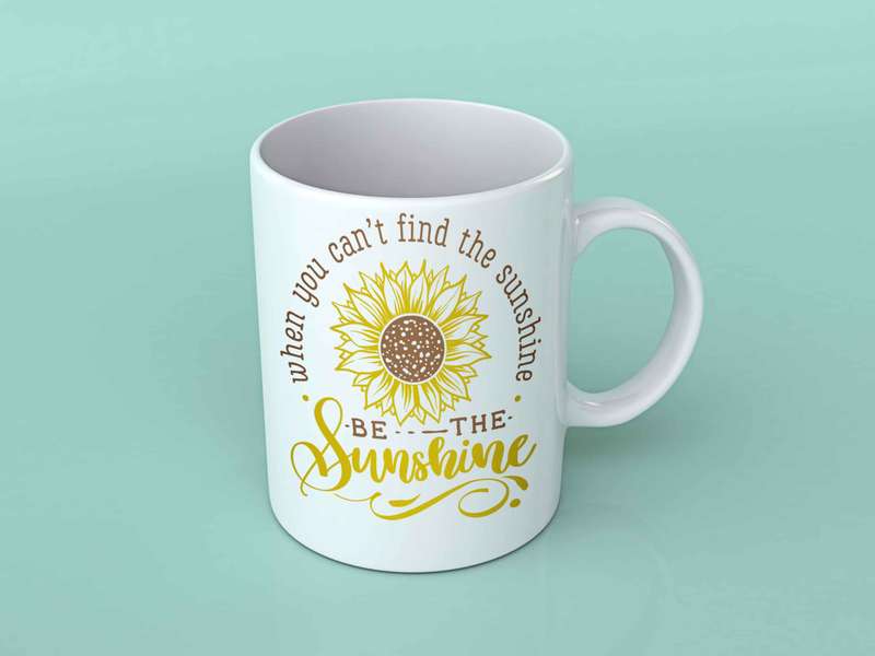 When you can't find the sunshine sunflower coffee mug