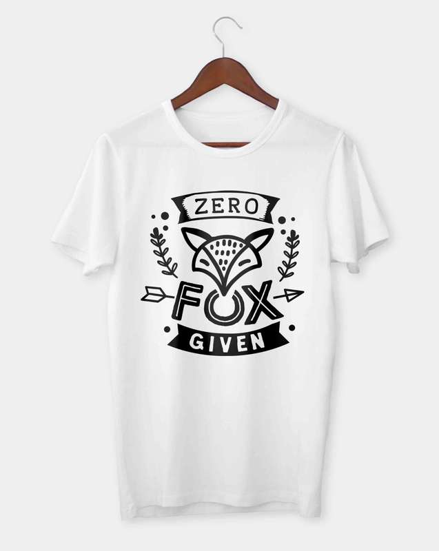 Zero fox given T-shirt 1