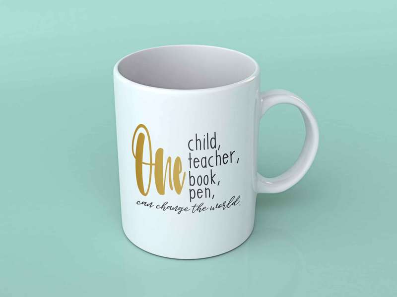 One child one teacher Coffee mug