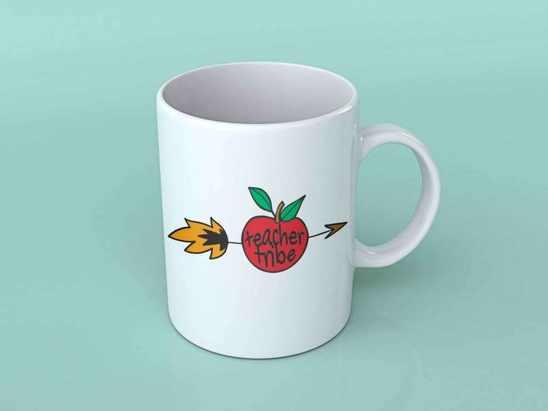 teacher tribe coffee mug