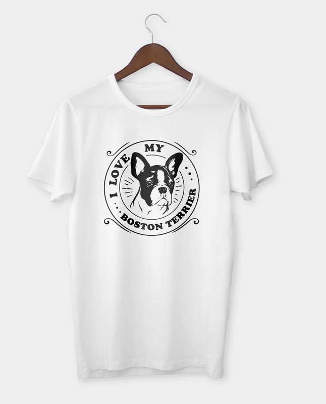 I love my Boston Terrier T-shirt