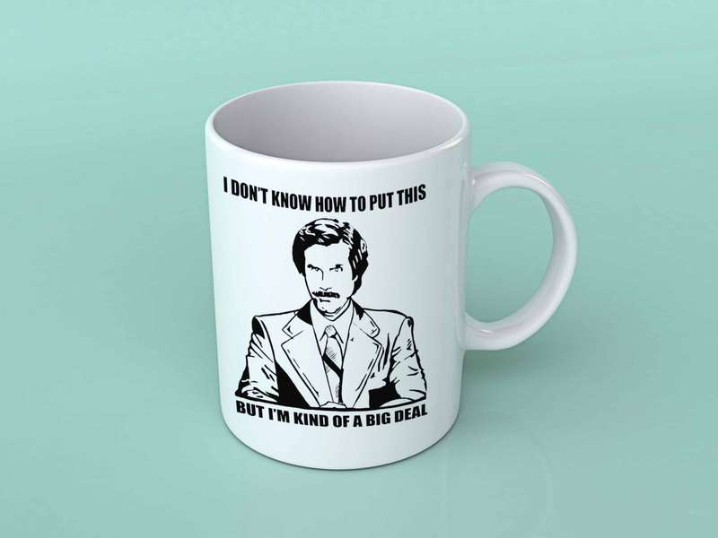 I don't know how to put this coffee mug