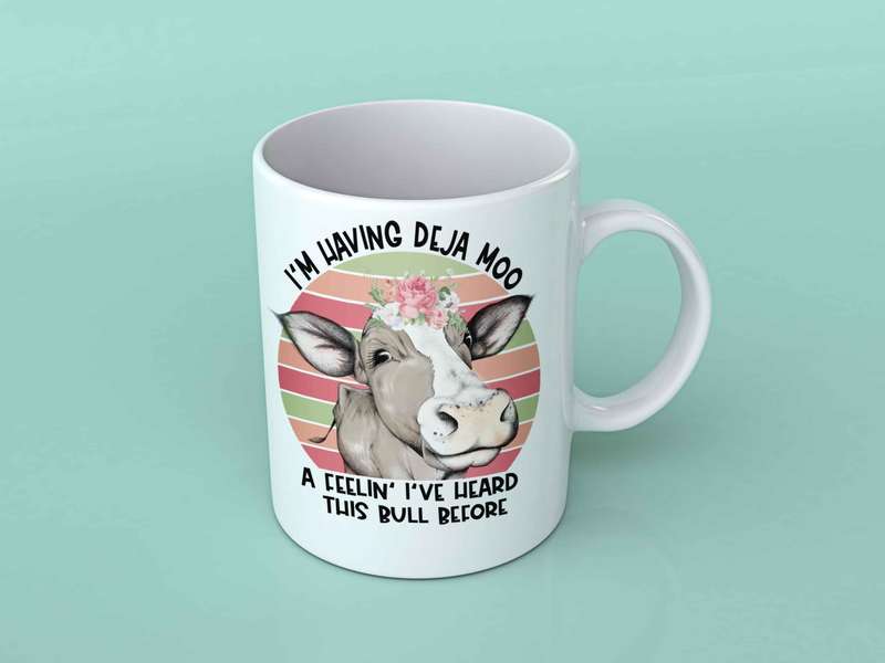 Deja moo Coffee mug