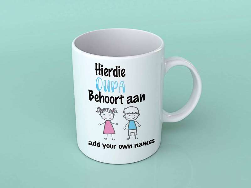 Hierdie oupa behoort aan Coffee mug