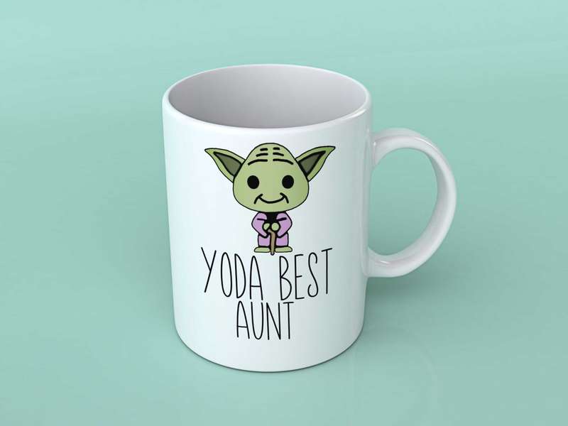 Yoda best Aunt coffee mug