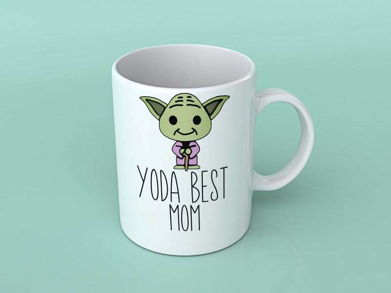 Yoda best Mom coffee mug