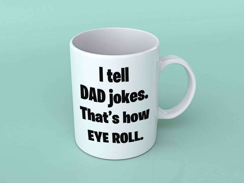 I tell Dad Jokes coffee mug