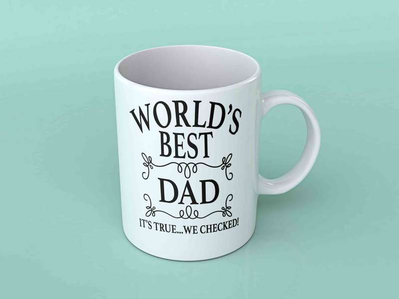 World's best Dad  It's true coffee mug