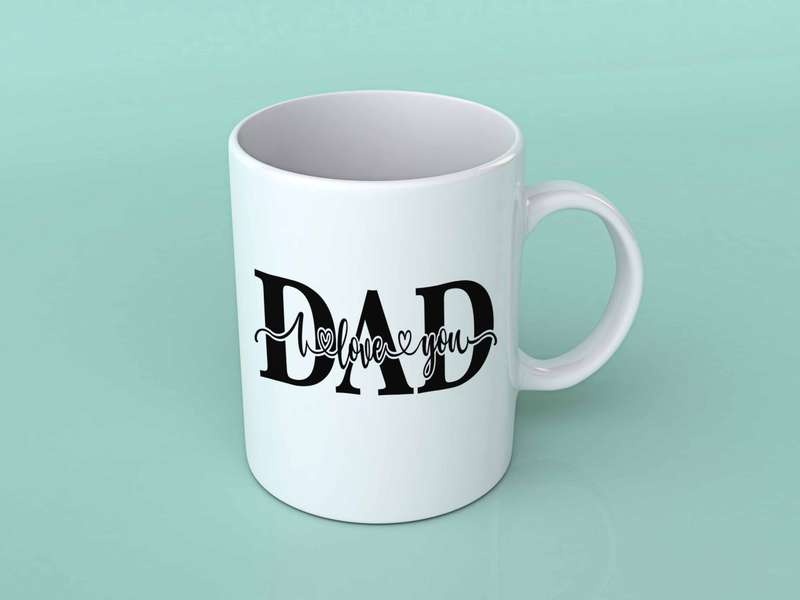 Dad I love you coffee mug