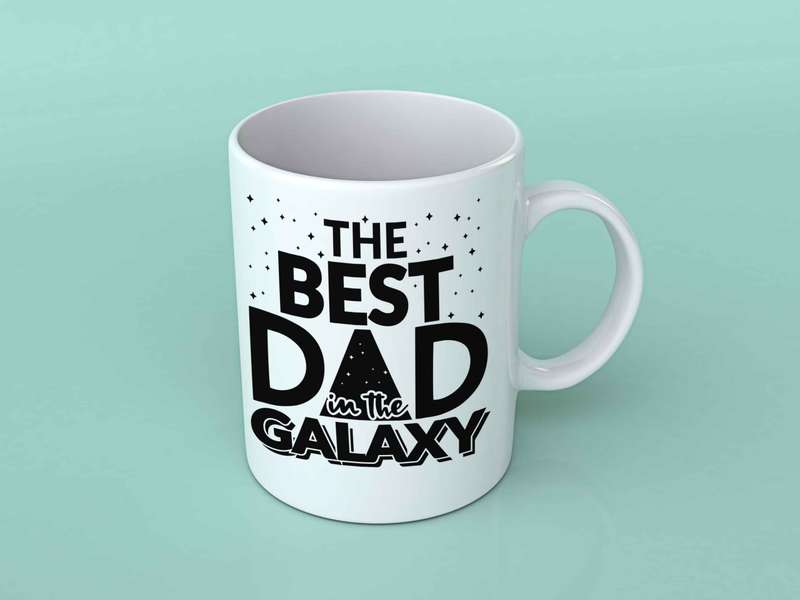 The best Dad in the Galaxy coffee mug