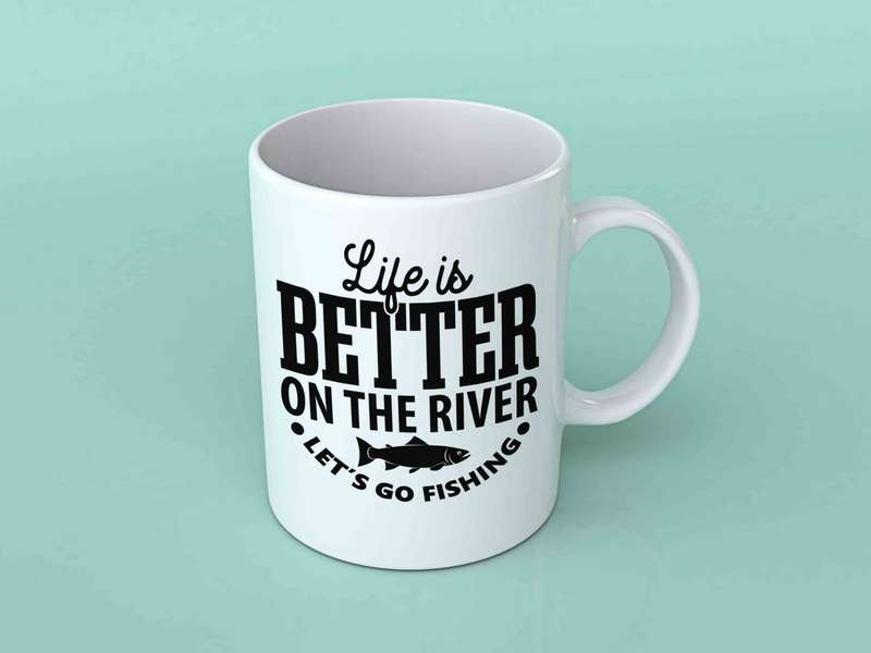 Life is better coffee mug