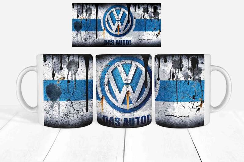 Messy oil Volkswagen Coffee mug